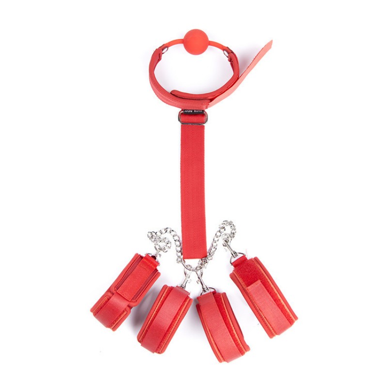 Velcro Gag Collar and Cuffs