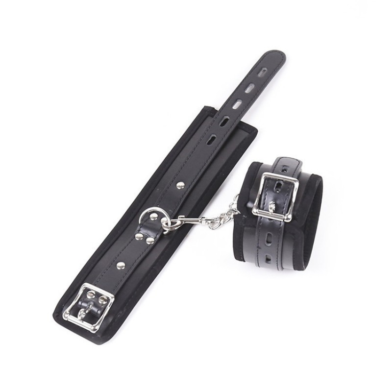 Edging PU Buckle Cuffs
