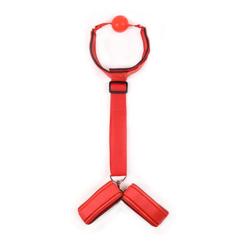 Mouth Gag with Handcuffs