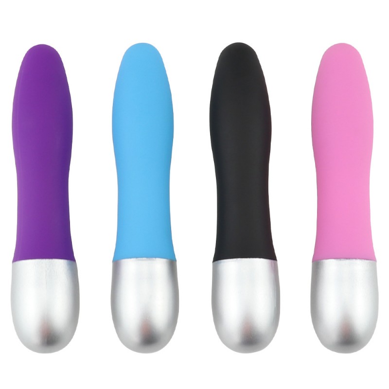 Silver Hat Mini Vibrator